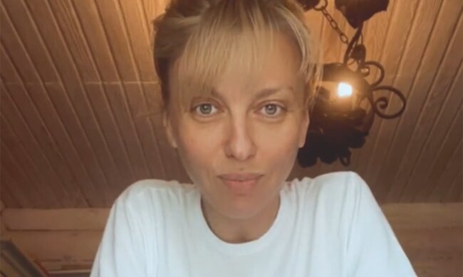 Оля Полякова, скріншот із відео