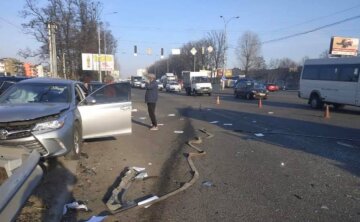 ДТП за участю Кулеби, фото: Національна поліція