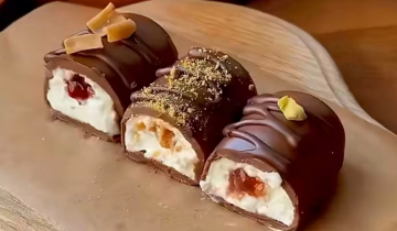 Домашние глазированные сырки: фото скрин рецепта