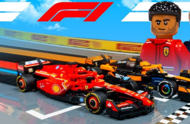 Гонщики Формули-1 проїхалися по Майамі на машинках з LEGO: будували понад 20 тисяч годин