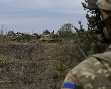 Український військовий. Фото: скрін відео