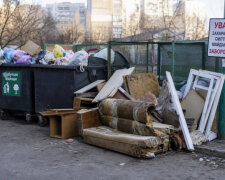 Майданчик для великогабаритного сміття на Оболоні