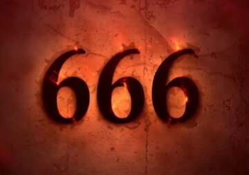 Число 666, зображення з вільних джерел