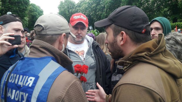 В центре Киева схватили фаната Путина: "отметит" 9 мая в тюрьме