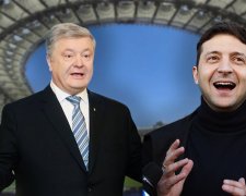 Зеленский и Порошенко