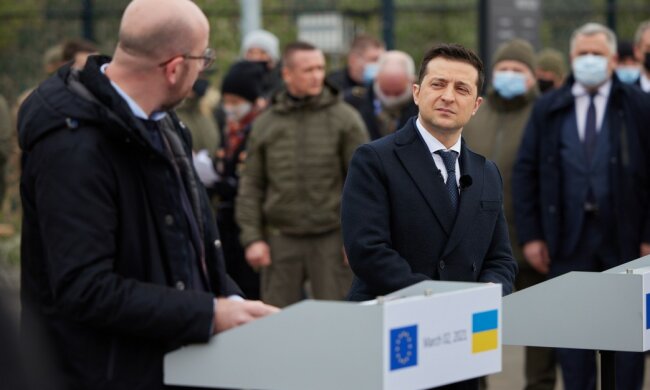 Володимир Зеленський та Шарль Мішель, фото president.gov.ua