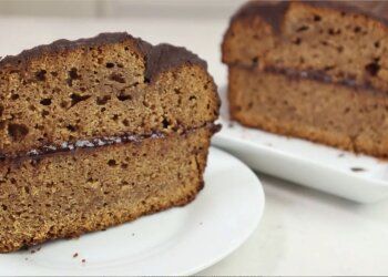 Імбирно-медовий пряник з варенням: фото скрін Ютуб