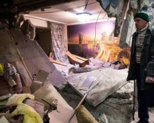Терористи рознесли житловий будинок в Авдіївці