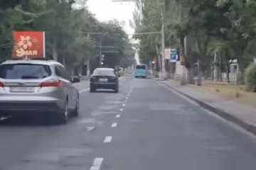 Оккупированный Херсон, кадр из видео