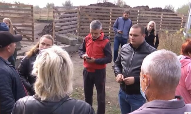 Жители Подгороднего / скриншот из видео