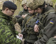 Канадські інструктори вчать нацгвардійців боротися з ворогом (фото)