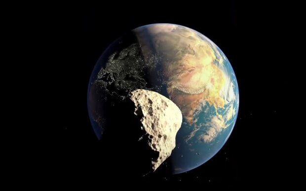 Астероид. Фото: скрин youtube