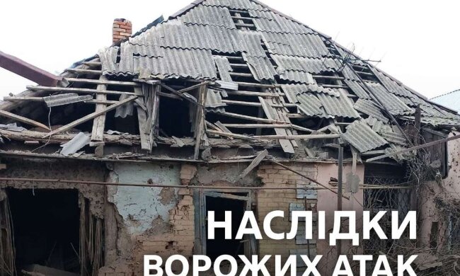 Последствия ночного обстрела Днепропетровщины