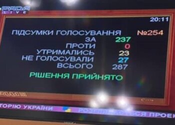 розмитнення євроблях, голосування Ради, скріншот