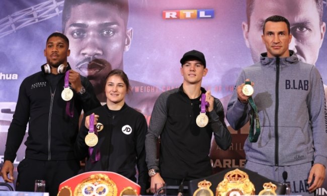 Кличко - Джошуа: В вечере бокса будут участвовать четыре олимпийских чемпиона