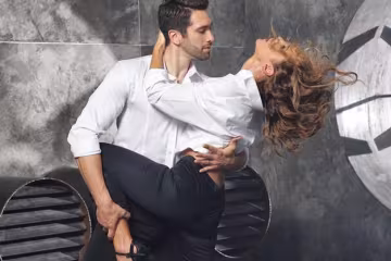 Оксана Марченко и Дмитрий Чаплин
