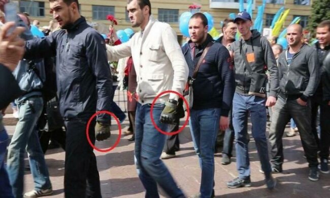 На Дніпропетровщині спецназ затримав головного тітушку