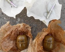 Дві гранати знайшли у пасажира таксі у Cелидовому