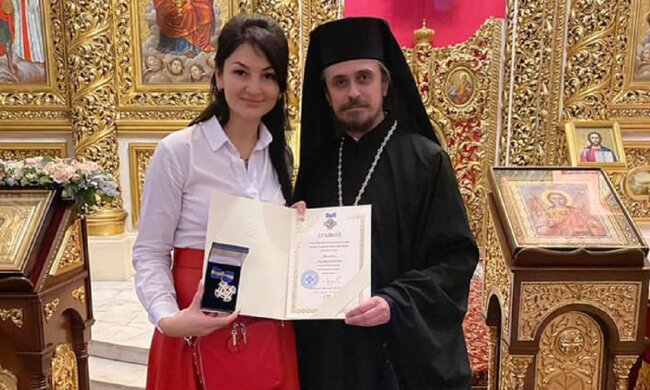 Людмила марченко получила орден княгини Ольги, фото: Facebook