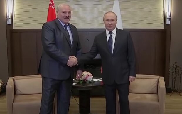 Лукашенка та путін. Фото: скрін youtube