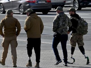 Ветерани війни. Фото Getty Images