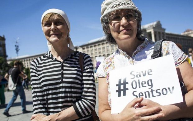#FreeOlegSentsov: в Києві пройшла акція на підтримку політв'язнів