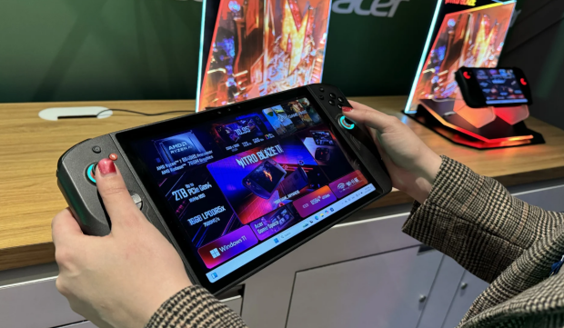 А это точно удобно? Acer выпустила конкурента Nintendo Switch 2 на базе AMD Ryzen 7