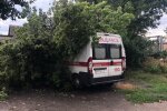 последствия непогоды в Великой Новоселке, скрин с видео