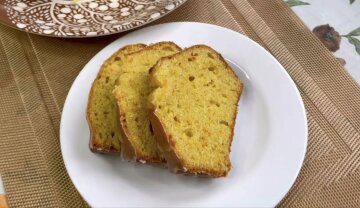 Апельсиновий кекс: фото скрін рецепту