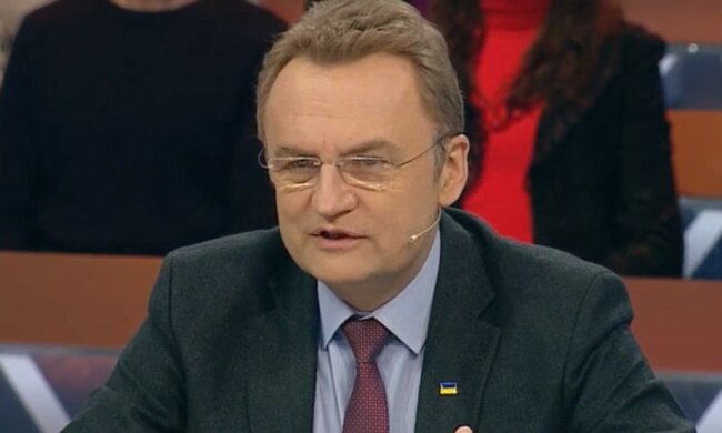 Садовий, мер Львова, скріншот з відео