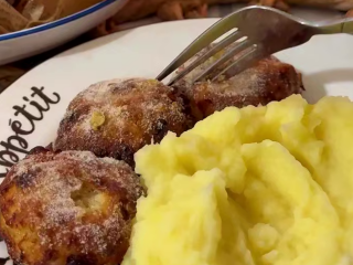 Котлеты из трески, кадр из видео