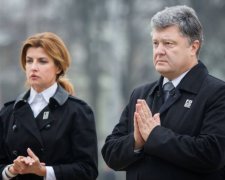 Порошенко з дружиною вшанували пам'ять жертв Голодомору (фото)