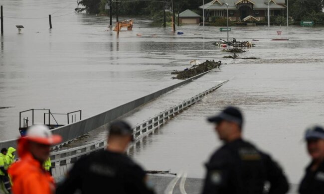 Наводнение в Австралии, фото: s.france24