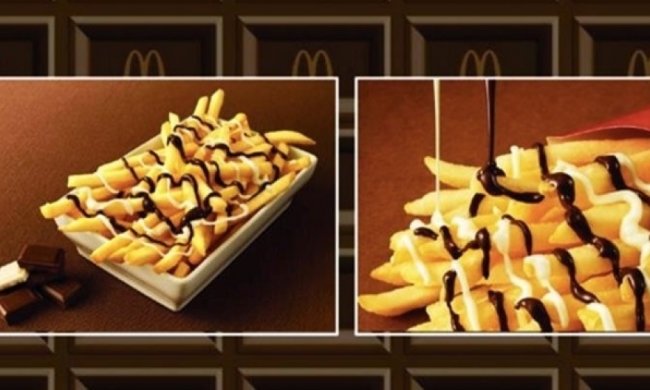 McDonald's пригощатиме японців картоплею в шоколаді
