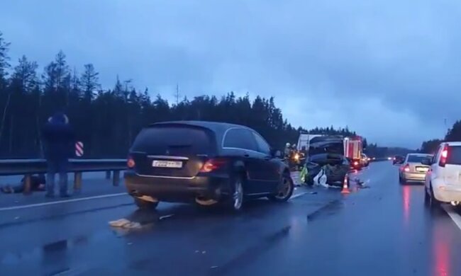 Аварія та вбивство, скріншот: Youtube