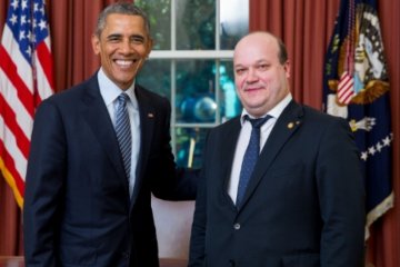 Чалый вручил вверительныее грамоты Бараку Обаме 