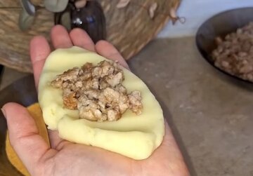 Зразы с фаршем и сыром: фото скрин рецепта