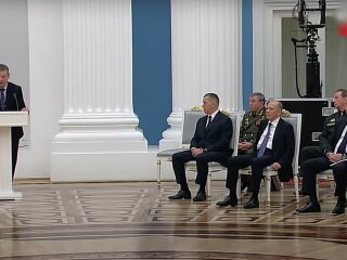 Замглавы администрации РФ Козак, скриншот из видео