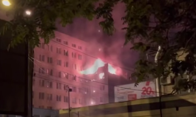 Наслідки атаки по Одесі, кадр з відео