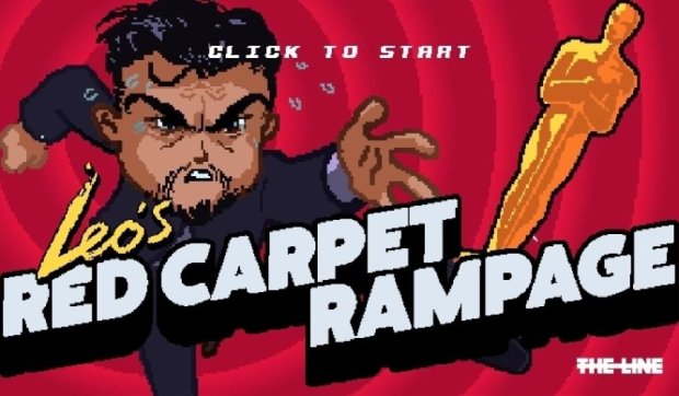 Leo's Red Carpet Rampage - головна гра напередодні «Оскара» (відео)