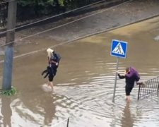 Поліцейські Львова на руках виносили пасажирів маршрутки (відео) 