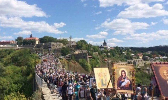 Хресна хода з Донецька завершиться кривавим місивом