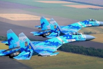 Воздушный щит Украины: военные показали лучшие образцы авиации в действии