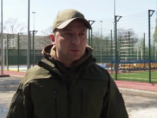 Володимир Зеленський, скріншот відео