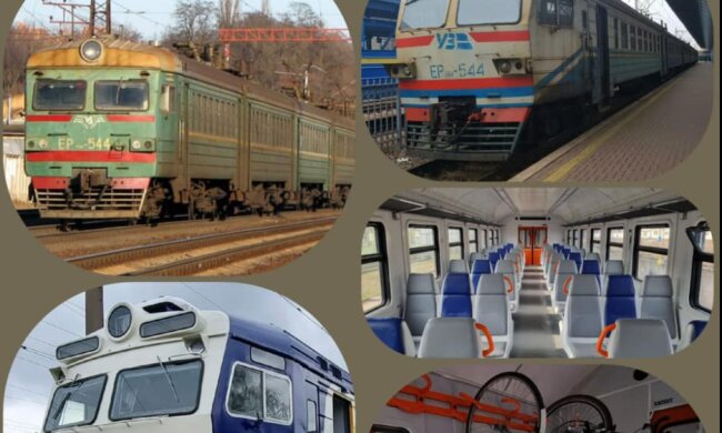 Киевлян порадовали обновленной электричкой, как в Европе