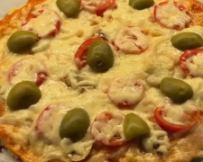 Піца з лавашу: фото скрін рецепту