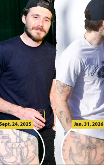 Тату Брукліна Бекхема