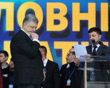 Петро Порошенко та Володимир Зеленський