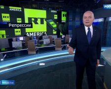 Дмитрий Киселев в программе RT, скрин