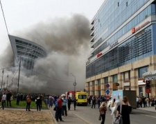У Москві горить вокзал: людей масово евакуюють